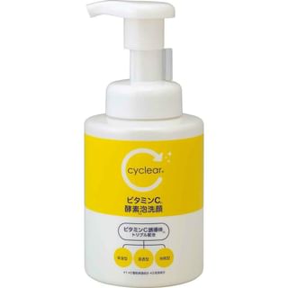 Limpiador facial en espuma enzimática Cyclear de KUMANO COSME, 300 ml