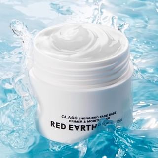 Primer et hydratant facial énergisé en verre RED EARTH, 50g