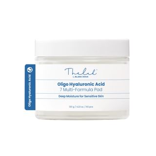 Compresses imbibées de tonique multi-formule® à l'acide hyaluronique et aux oligo-éléments par Blanc Doux Lab