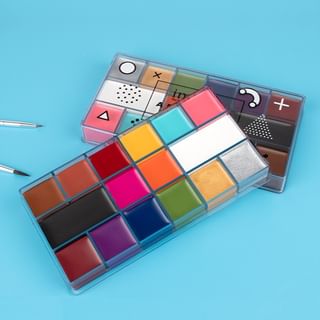Paleta de maquillaje facial y corporal IMAGIC, 16 colores, 108 g