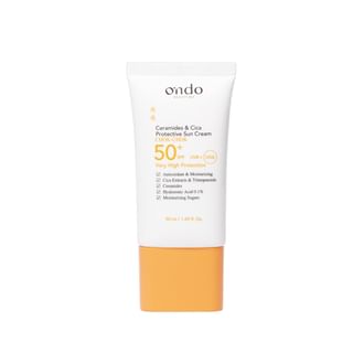 Crema solar Ondo 50ml - Protección de cerámicas y cica SPF 50+ PA++++