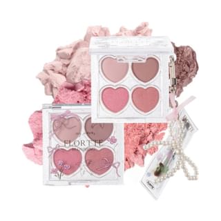 Sombra de ojos FLORTTE Serie Blooming 4 colores - #03 Calmante - 2.7 g