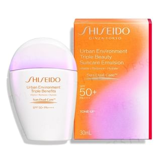 Emulsión de cuidado solar Shiseido Urban Environment, SPF 50+ PA++++, 30 ml