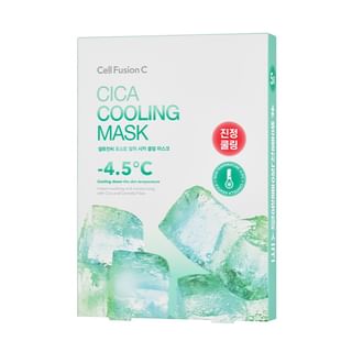 Set de Mascarilla Refrescante Cell Fusion C con Centella Asiática (27g x 5 hojas)