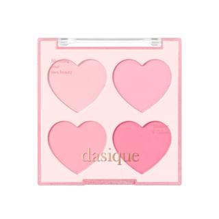 Paleta de Rubor dasique - Colección Corazón Dulce, #13 Corazón Dulce