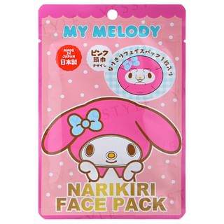 ASUNAROSYA My Melody Narikiri Face Pack, Pink