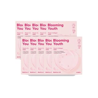 BANILA CO Blooming Youth Peach Collagen Mask Set (20ml x 10 sheets)