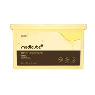Masque visage medicube Deep Vita C Quotidien Rapide