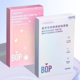 BOP Advanced Teeth Whitening Strips - Coconut (7 Pairs)
