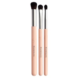 Set de 3 pinceles para sombras y maquillaje de precisión de Kirei&co.