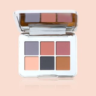 Paleta de sombras de ojos de 6 tonos SHEDELLA Future Tech - Starry Midnight #FT02
