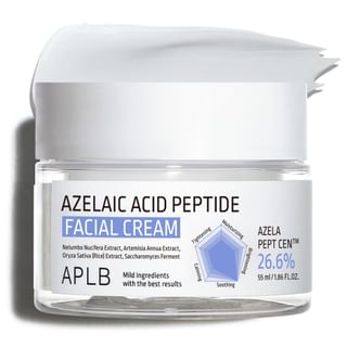 Crème visage APLB à l'acide azélaïque et peptides