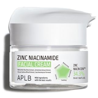 Crème visage niacinamide APLB - 34,3 % de niacineamide