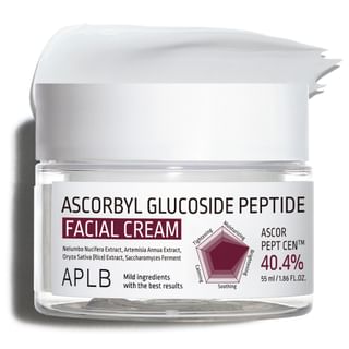 Crème faciale APLB à l'ascorbyl glucoside et au peptide 55ml