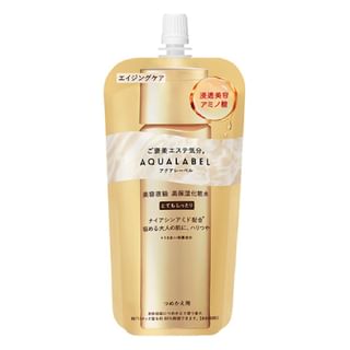 Lotión de tratamiento Shiseido Aqualabel, aceite en loción hidratante - recarga de 150ml