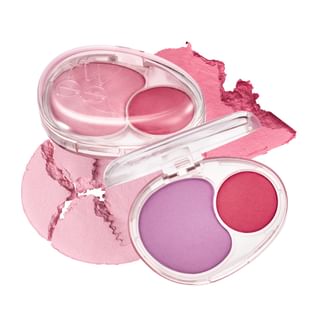 Rubor doble suave fwee - 12 colores