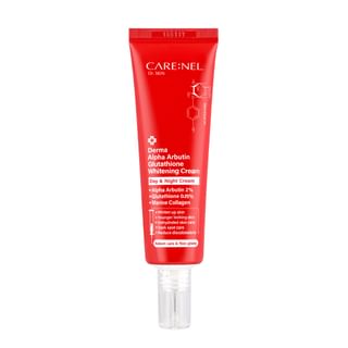 Crema blanqueadora CARE:NEL con Arbutina Alfa y Glutatión