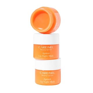 Set de mascarilla nocturna para labios de abricot CARE:NEL