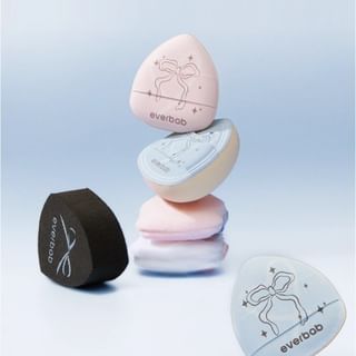 Conjunto de esponjas para maquillaje everbab Serie Bow Rosa Mini