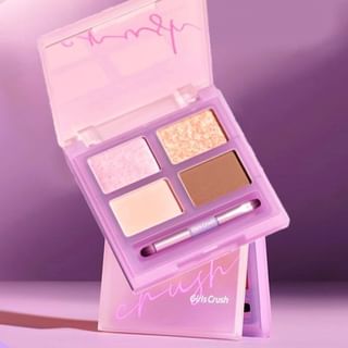 Paleta de Sombras de Ojos Girls Crush 4 Colores - Rosa