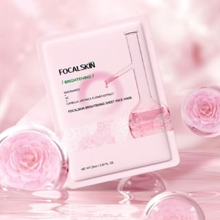 Masque tissu éclat visage FOCALSKIN