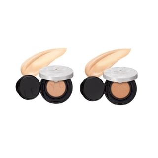Fundación en espuma sin poros SANA, SPF 50+ PA++++, 02 Beige Natural, 12g Recarga