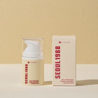 Crema KSECRET Seúl 1988: 1% Retinol Liposoma + Arroz Fermentado Antiarrugas