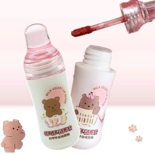 Brillo labial de terciopelo de leche Gege Bear - Tamaño #05 - 2,5g