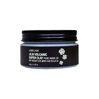 Máscara de arcilla volcánica Jeju de LEBELAGE, 2 uds. de 120g