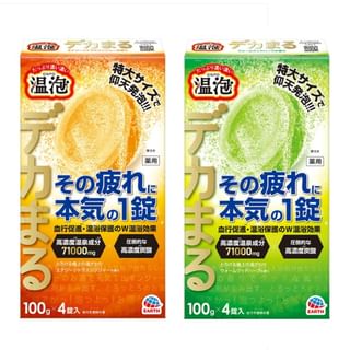 Comprimido de baño Dekamaru EARTH Onpo, hierba de madera caliente, 100 g x 1 ud.