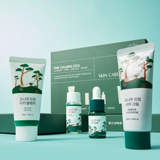 ROUND LAB Calming Cica Trial Kit (4pcs) - Size: 30ml, 20ml, 10ml, 20ml