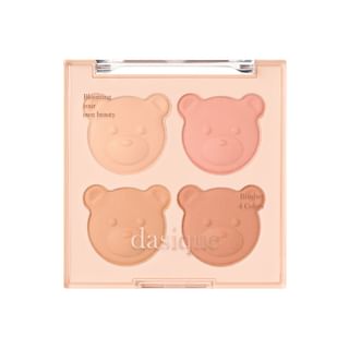 dasique Blending Mood Cheek Palette - Brown Bear, #16