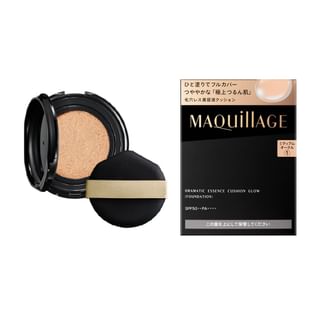 Shiseido Dramatic Essence Cushion Glow SPF 50+ PA++++, Medium Ochre
