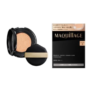 Base de maquillaje en espuma Shiseido, FPS 50+ PA++++, Color Ocre, Recargable de 13g