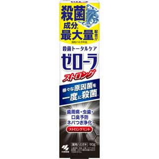 Kobayashi Zerora Strong Mint Toothpaste - Antibacterial Dentifrice