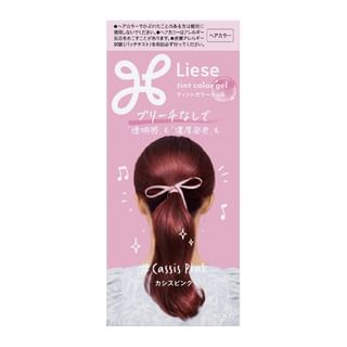 Kao Liese Tint Color Gel Hair Color Cassis Pink - 191ml