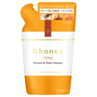 Champú reparador ViCREA &honey Milky Precious EX 1.0, recarga de 385 ml