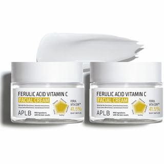 Set de crema facial con ácido ferúlico y vitamina C de APLB, 55 ml x 2
