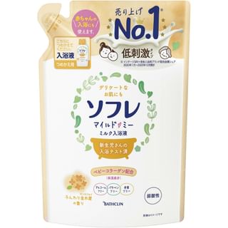Líquido de baño suave BATHCLIN con Osmanthus, recarga de 600 ml