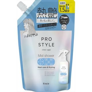 Limpiador y espray para el cuidado del calor de Kracie Prostyle con un tamaño de 420 ml