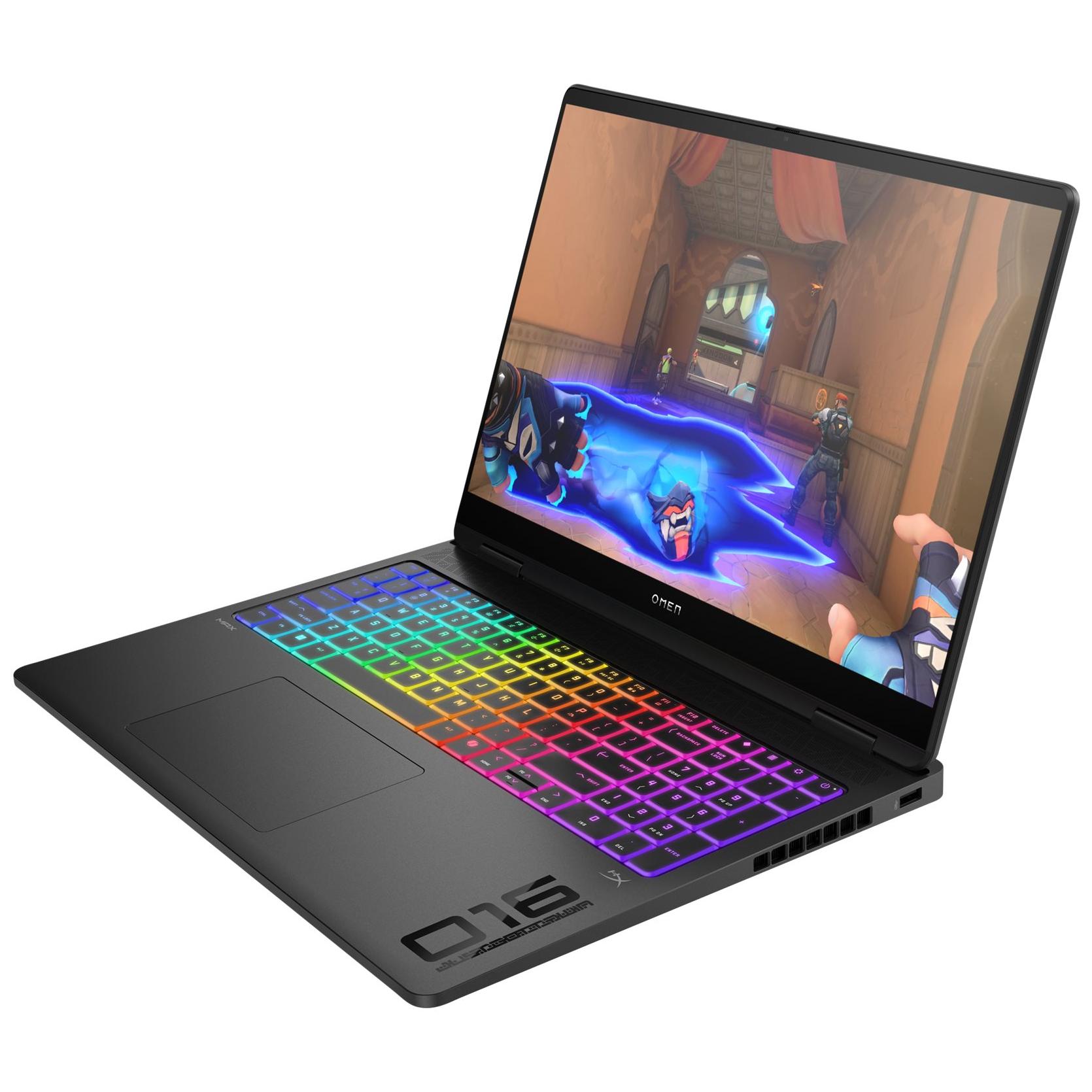 Laptop HP OMEN MAX 16-ah0018nf - Pantalla de 16 pulgadas, Intel Core i9-275HX, 32GB RAM, 2TB SSD, NVIDIA GeForce RTX 5090/Gráficos Intel - Negro AZERTY