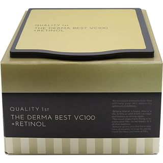 Máscara facial antiedad Quality First VC100 + Retinol - 20 unidades