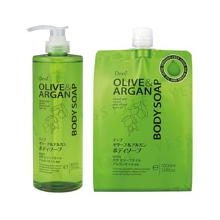 KUMANO COSME Olive & Argan Body Soap 1000ml Refill