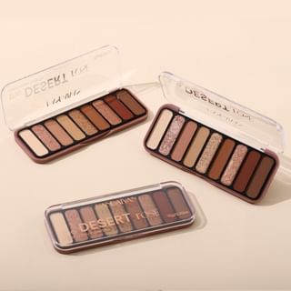 Paleta de sombras de ojos HANDAIYAN 9 colores, Desert Rose, 10g