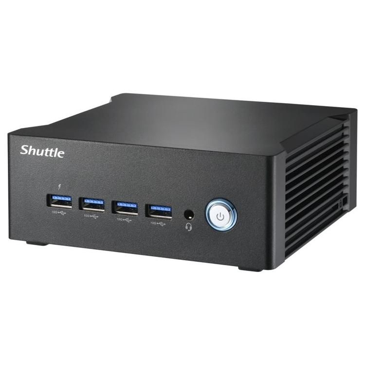 Shuttle XPC nano NT10H5 - Core i5 125H 1.2GHz Intel Arc Graphics - Black