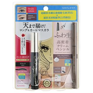Kit ISEHAN - Kiss Me Heroina Lápiz Soft Define + Máscara Long Up
