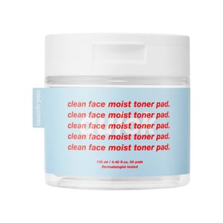 laundryou Clean Face Moist Toner Pads, 60 pads
