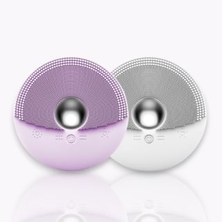 Beaute Tech Silicone Facial Cleansing Brush - Purple