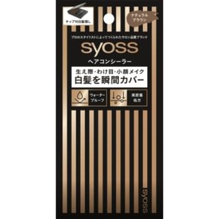 Caché de cabello Syoss - Marrón Natural (Tamaño: 2,5 g, Color: Marrón Natural)
