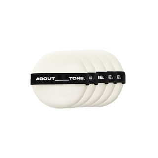 ABOUT_TONE Powder Pact Puff Set